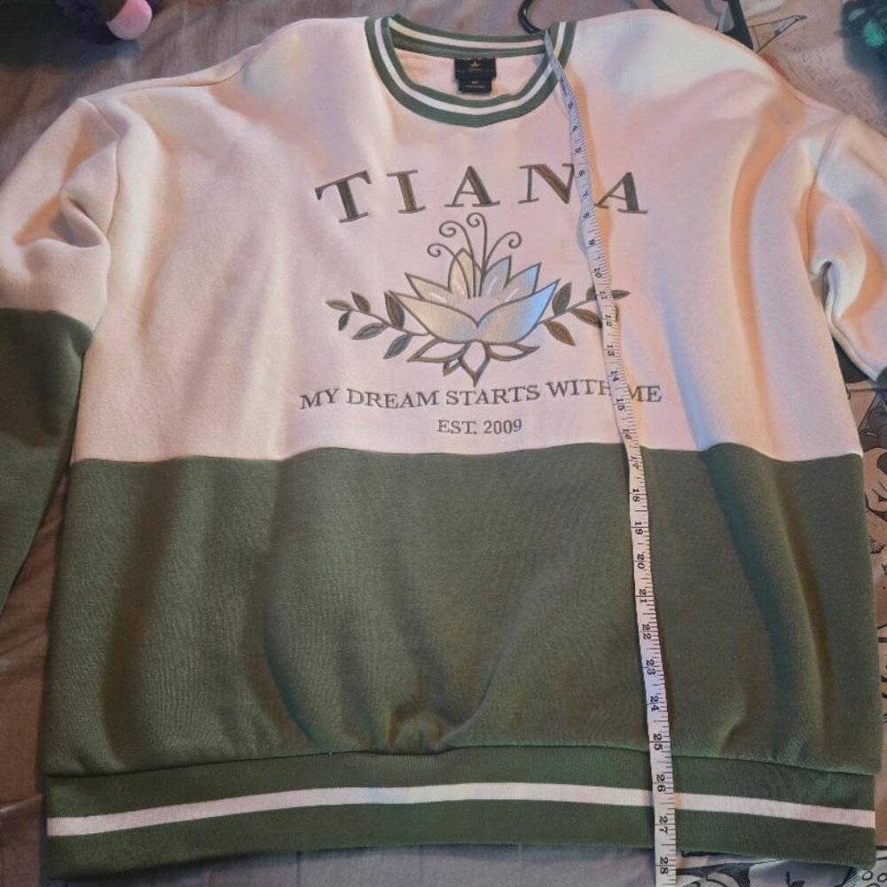 Women's Disney Princess Tiana Oversized Sweater Size Medium